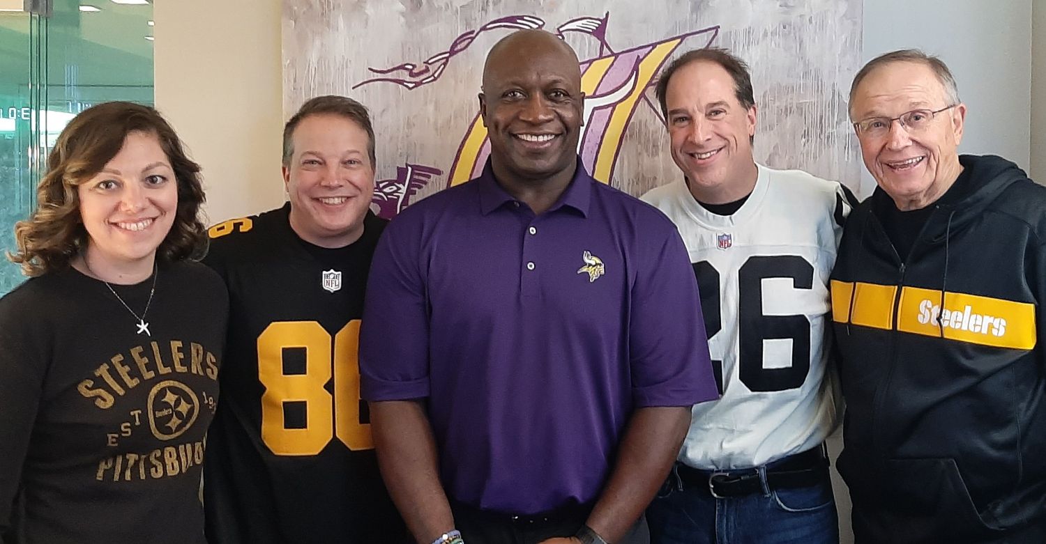 Dave with Dad, Brother and SIL