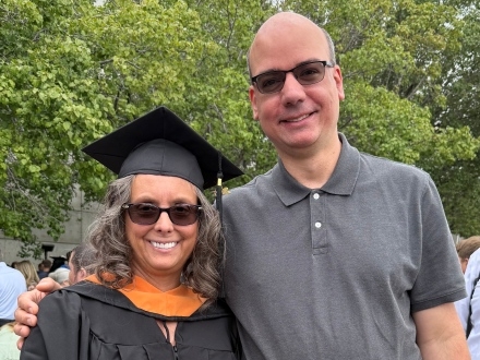 Sandra at Graduation 2025